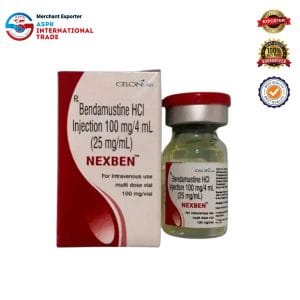 Celon Lab. Nexben ( Bendamustine HCI ), Dosage Form: Injection, Packaging: 1 Vail