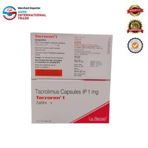 Tacroren 1 mg Capsules, La Renon